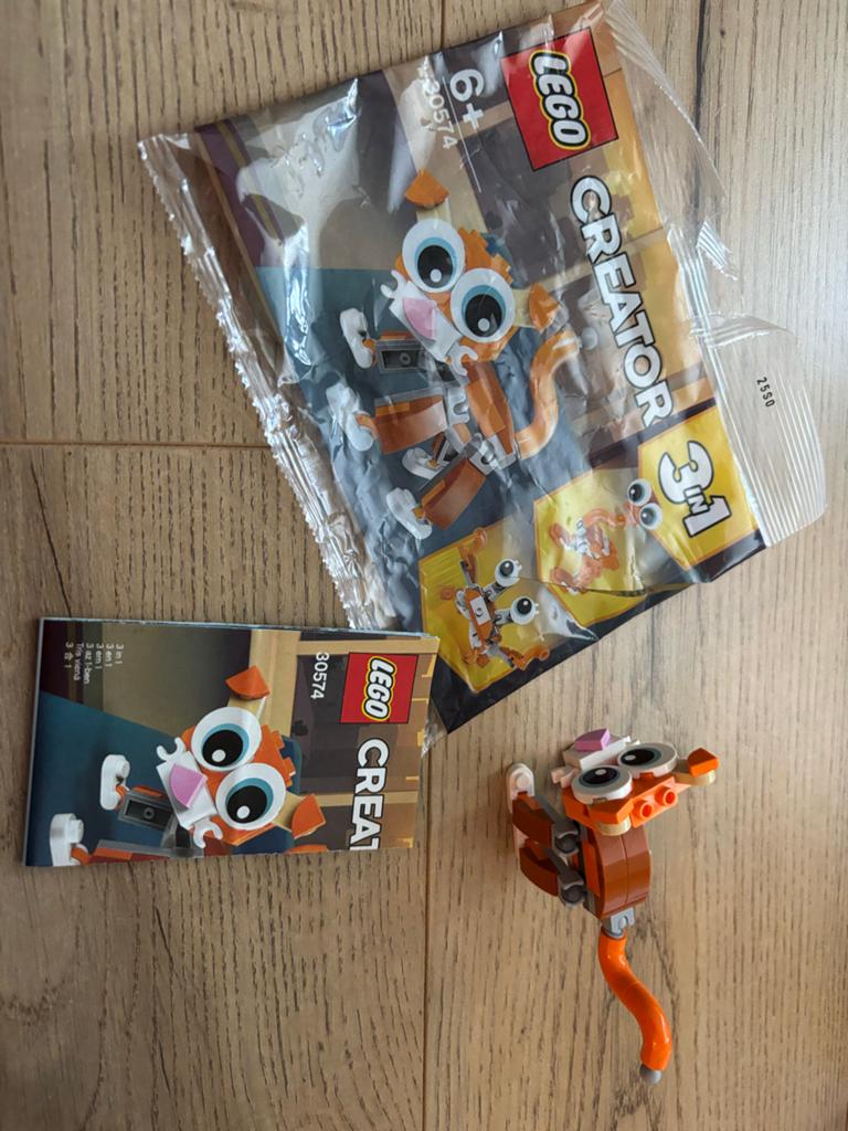 16- lego creator kat 30574, Ophalen of Verzenden, Zo goed als nieuw