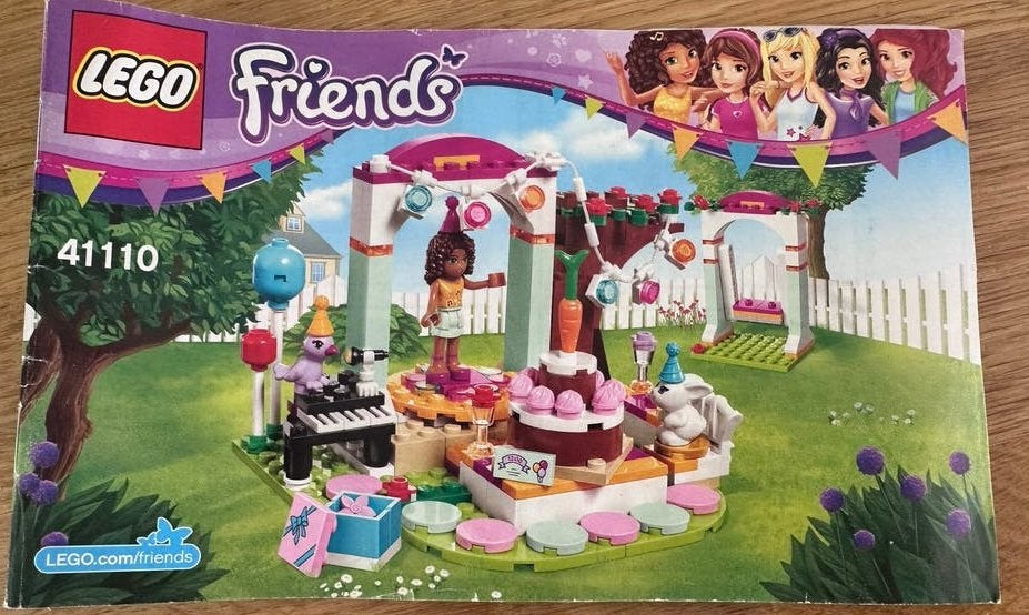 Lego Friends 41110 Verjaardagsfeestje Andrea / 2016, Compleet, Gebruikt, Lego, Friends