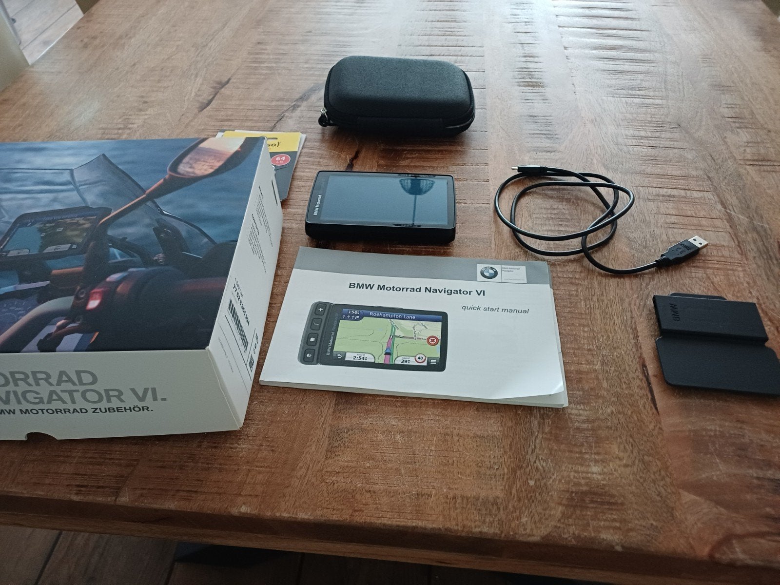 BMW Motorrad Navigator VI - Motorfiets Navigatie, Motoren, Accessoires | Navigatiesystemen, Ophalen of Verzenden, Zo goed als nieuw
