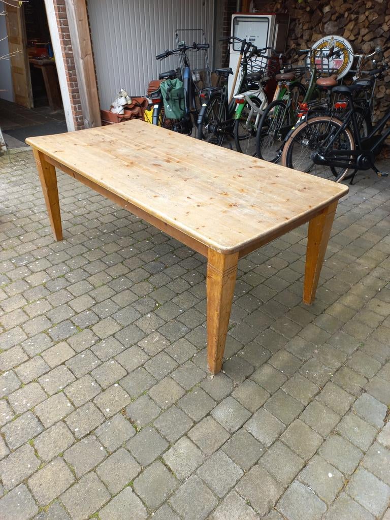Houten eettafel opknapper, Ophalen, Gebruikt, Rechthoekig, 50 tot 100 cm
