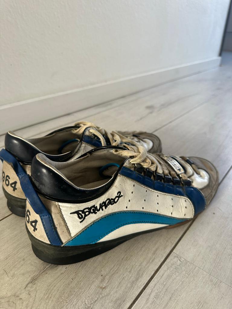 Dsquared2 schoenen - Maat 42 - Gedragen, Ophalen of Verzenden, Gedragen, Overige kleuren, Sneakers of Gympen