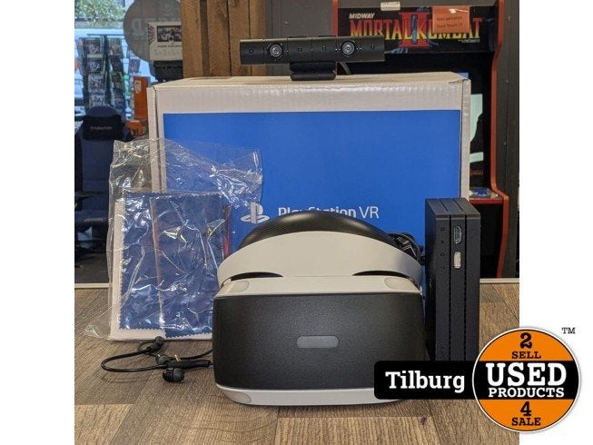 Sony Playstation VR Compleet in doos Nette staat, Playstation, Zo goed als nieuw, Support@playstation.com, 2207 Bridgepointe Parkway
San Mateo, CA 94404
United States