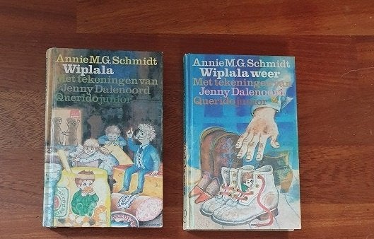 2x   WIPLALA   van  Annie M.G. Schmidt      , Ophalen of Verzenden, Gelezen, Fictie algemeen