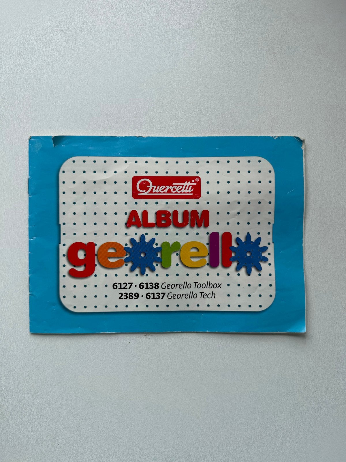 Quercetti Georello Toolbox Bouwset met tandwielen, Ophalen, Gebruikt, Bouwen