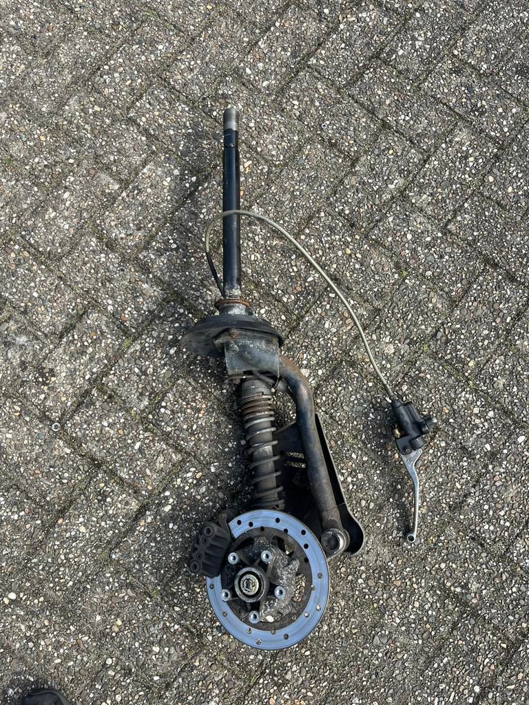 Omgelaste sp vork zeer sterk gelast, Ophalen