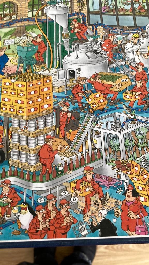 Jan van Haasteren puzzels oa Zeepkistenrace, Ophalen of Verzenden, 500 t/m 1500 stukjes, Zo goed als nieuw