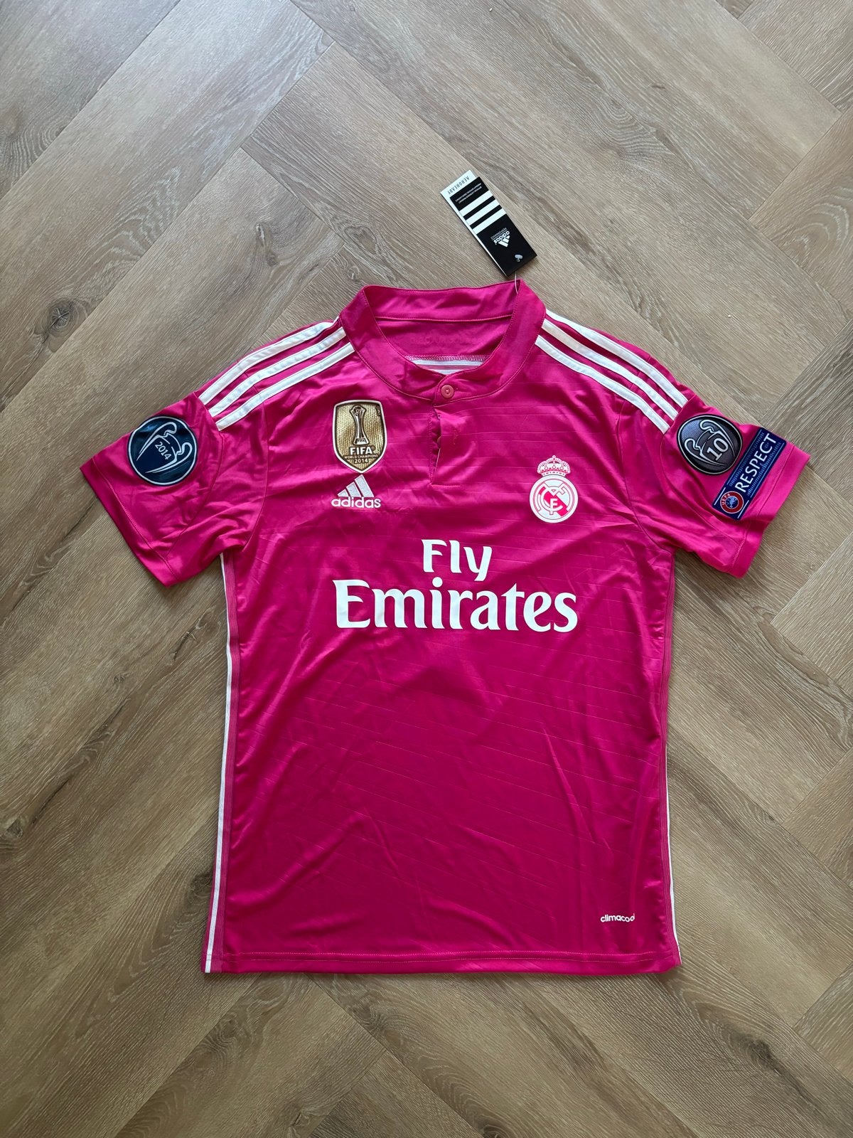 Real Madrid Ronaldo 7 Shirt Roze Maat S Nieuw, Maat S, Ophalen of Verzenden, Nieuw, Shirt