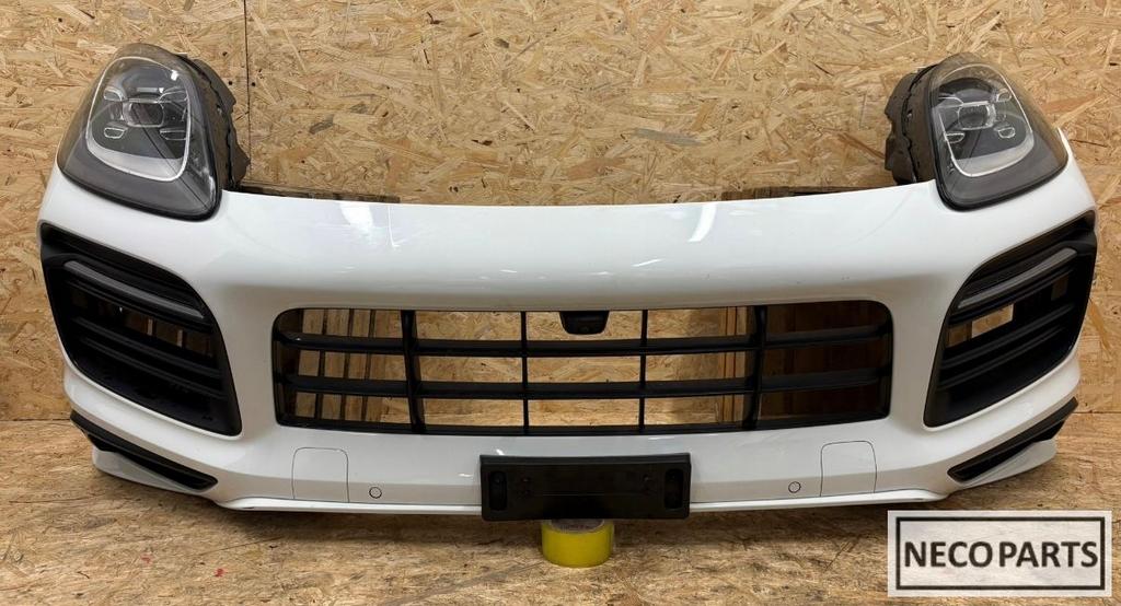 PORSCHE CAYENNE 9Y GTS VOORKOP BUMPER MOTORKAP SCHERMEN, Gebruikt, -, Porsche, Ophalen of Verzenden