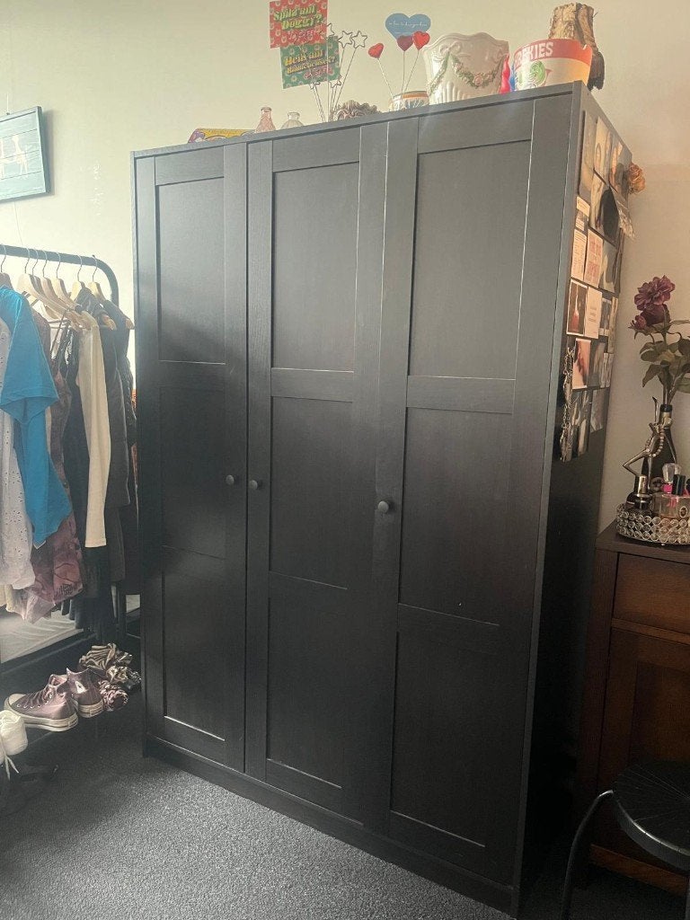 Houten Kleding Kast van Ikea (Rakkestad), Ophalen, Overige materialen, Met deur(en), 50 tot 100 cm