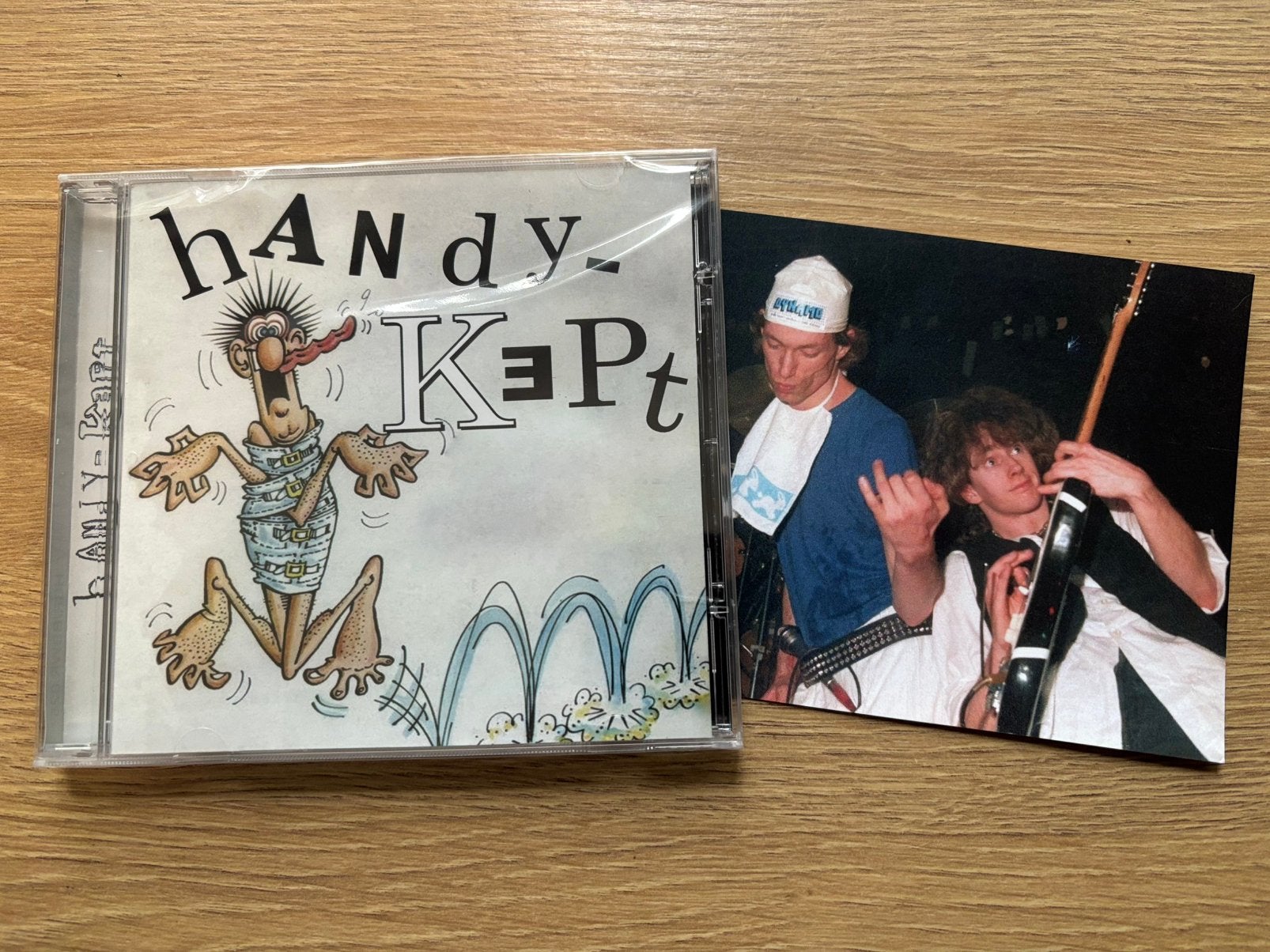 Handy-Kept CD NL Happy Thrash Metal 1989 + postcard, Hardcore, Ophalen of Verzenden, Nieuw in verpakking, EP