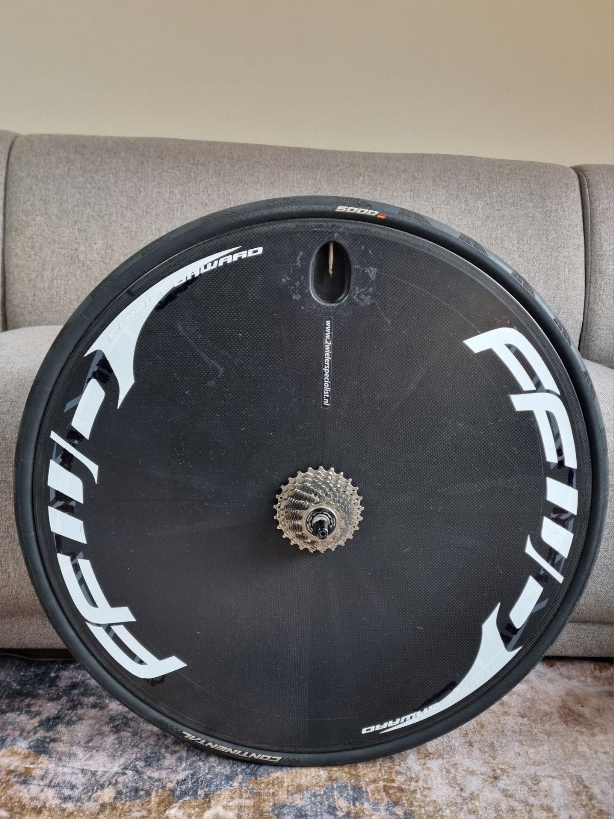 TE HUUR/FOR RENT carbon clincher achterwiel 11s velgrem, Ophalen, Overige typen