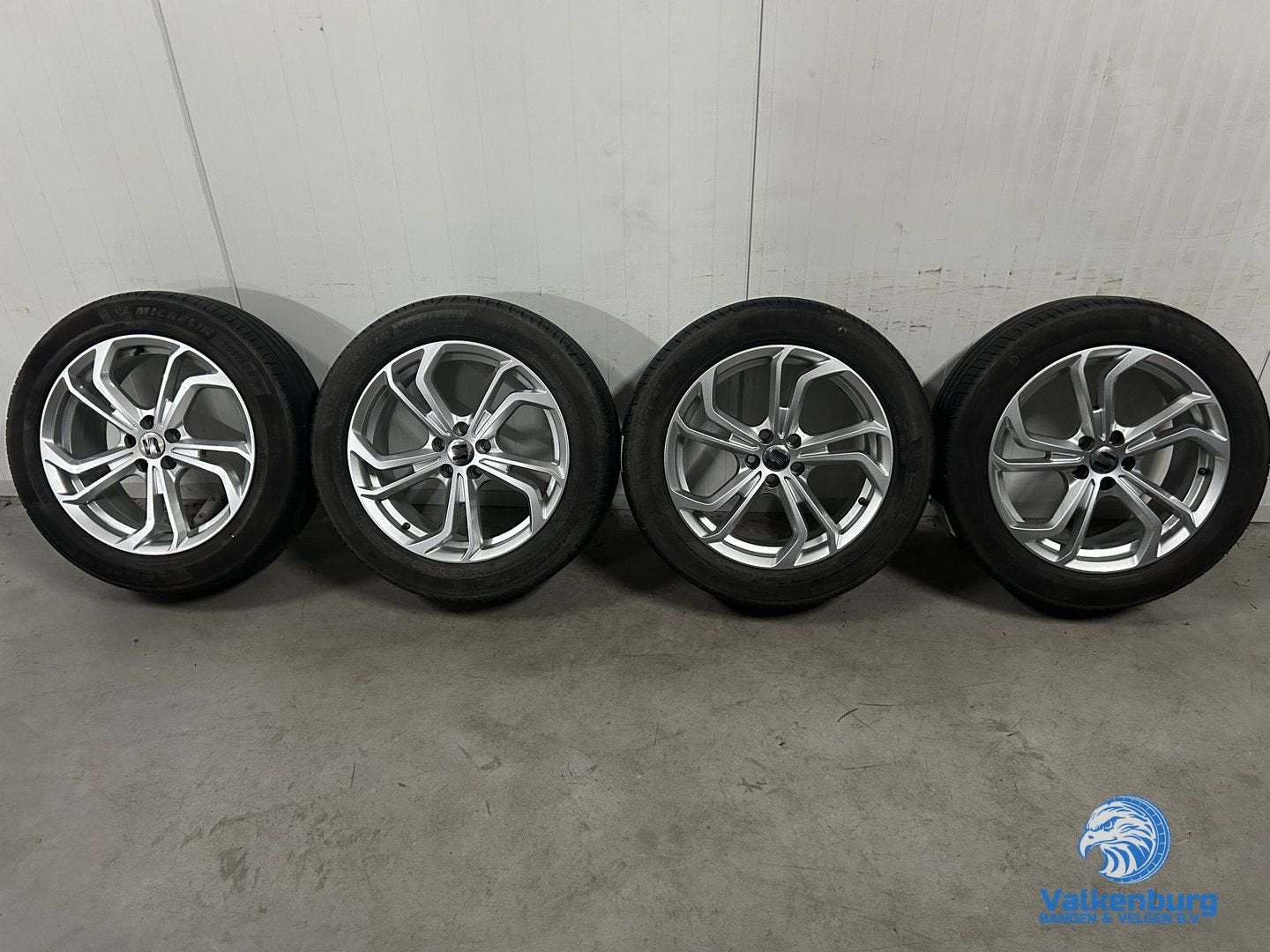 6mm! Seat Ateca VAG VW Golf Caddy Audi A3 Leon 17 inch velge, Gebruikt, -, -, Banden en Velgen