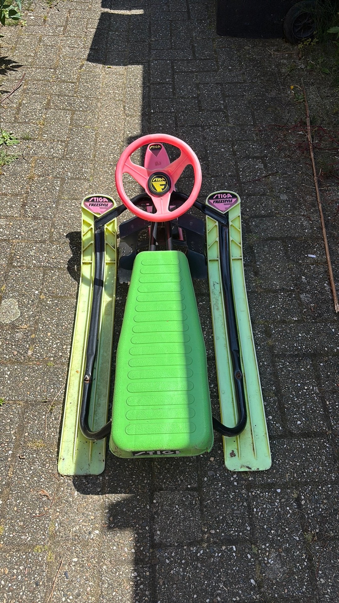 Leuke slee, Ophalen, Gebruikt