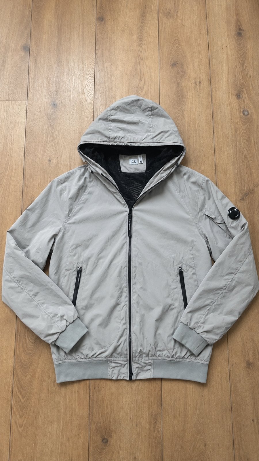 C.P. Company Zomerjas / Jas Grijs - Maat M, Kleding | Heren, Verzenden, Nieuw, Maat 48/50 (M), Grijs
