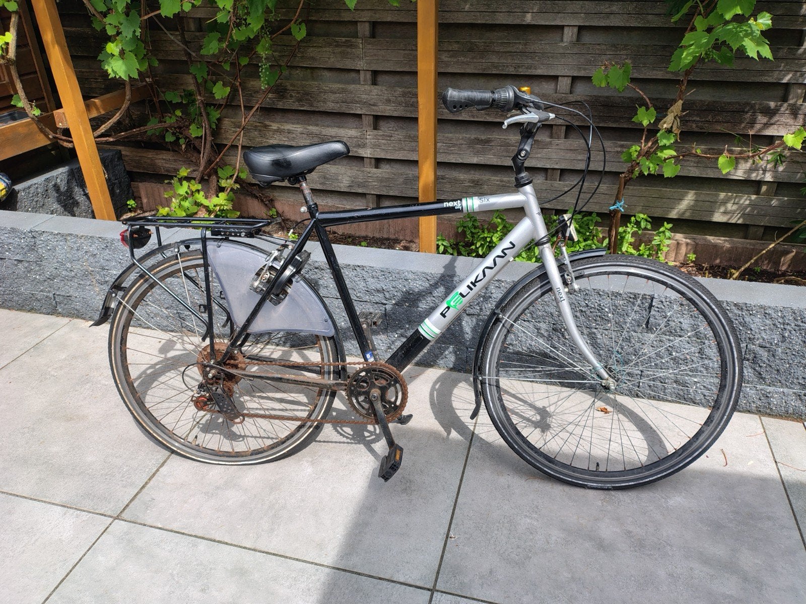 Pelikaan fiets met versnellingen en bagagedrager, Ophalen, Gebruikt, Overige merken, Versnellingen
