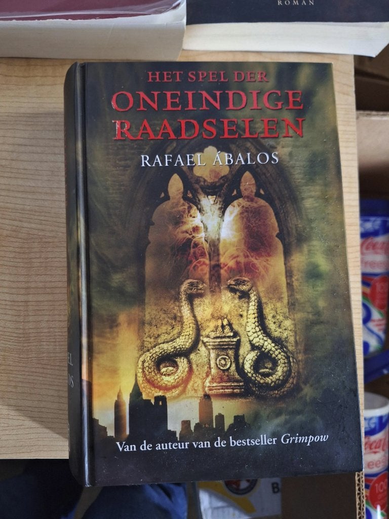 boek het spel der oneindige raadselen -Rafal Abalos, Boeken, Ophalen of Verzenden, Zo goed als nieuw