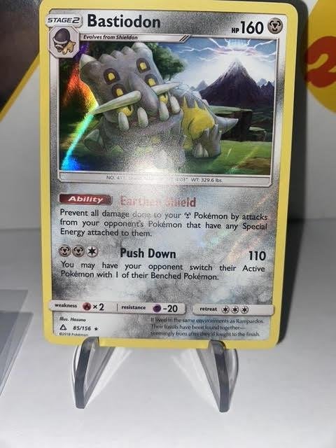 bastiodon 85/156 holofoil, Ophalen of Verzenden, Zo goed als nieuw, Losse kaart