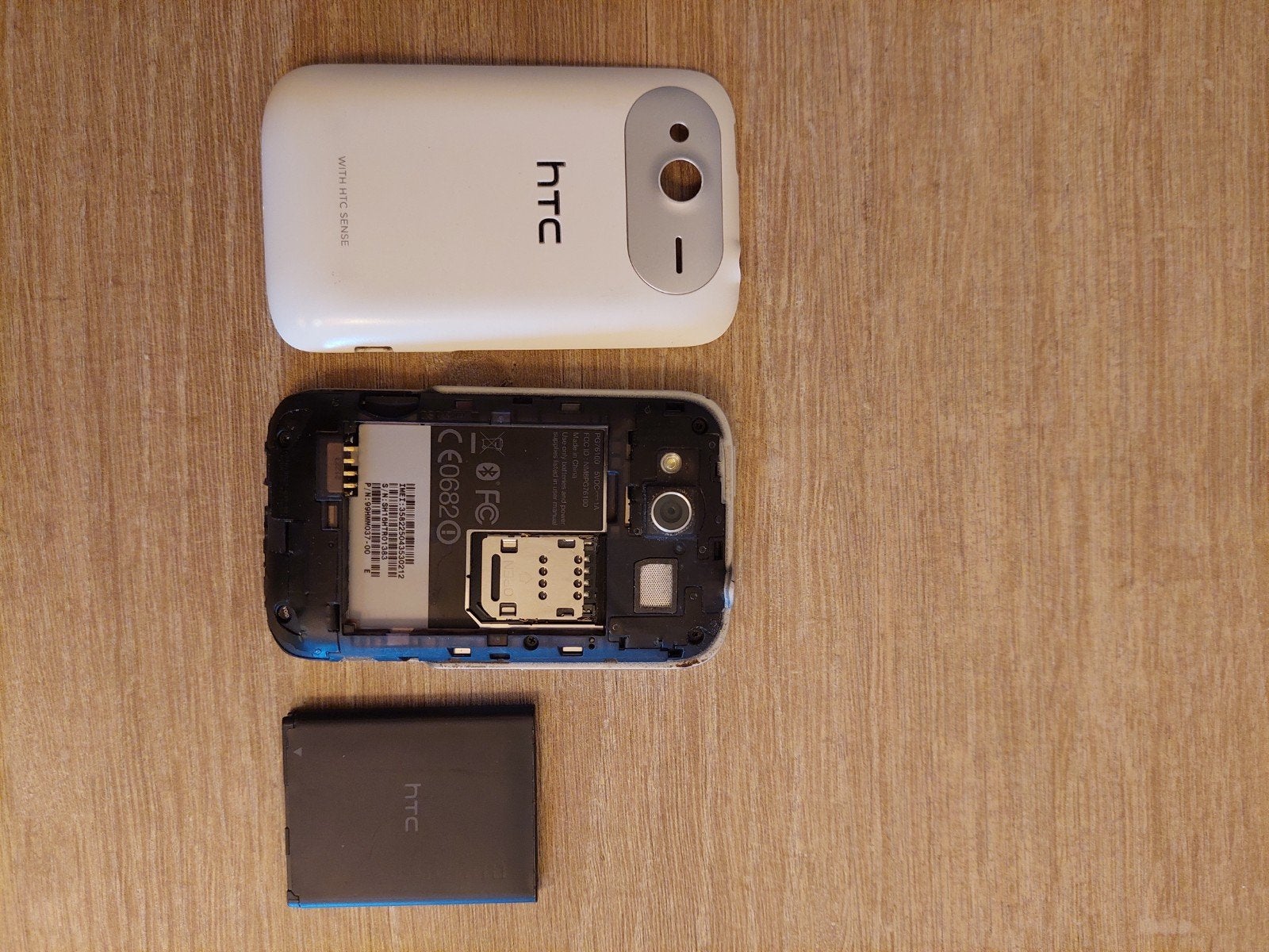 HTC Wildfire S - Zilver/Wit - Gebruikt, Telecommunicatie, HTC, Gebruikt, Verzenden, 3 tot 6 megapixel