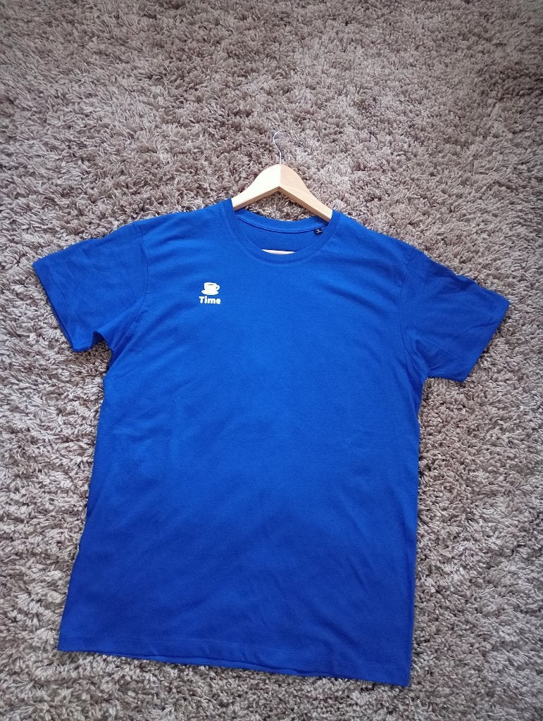 Blauw T-shirt - Heren - Maat M, Onbekend, Nieuw, Ophalen of Verzenden, Maat 48/50 (M)