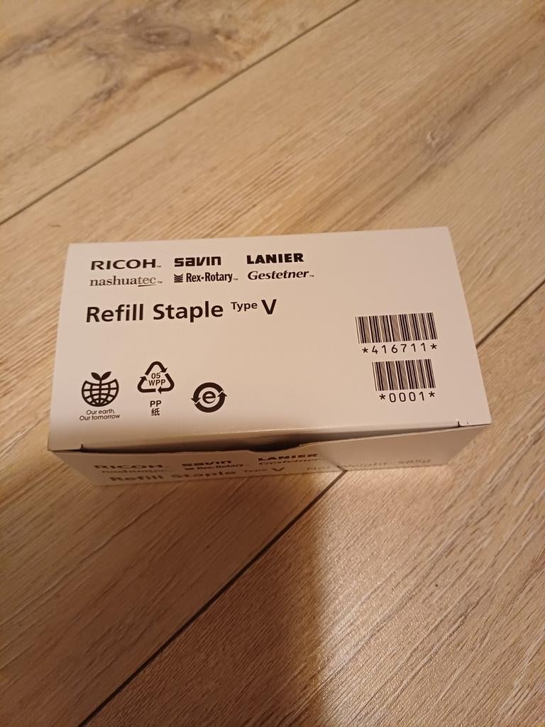 Ricoh nietjes type V - 3 x 5000 stuks, Ophalen of Verzenden, Nieuw, Overige typen