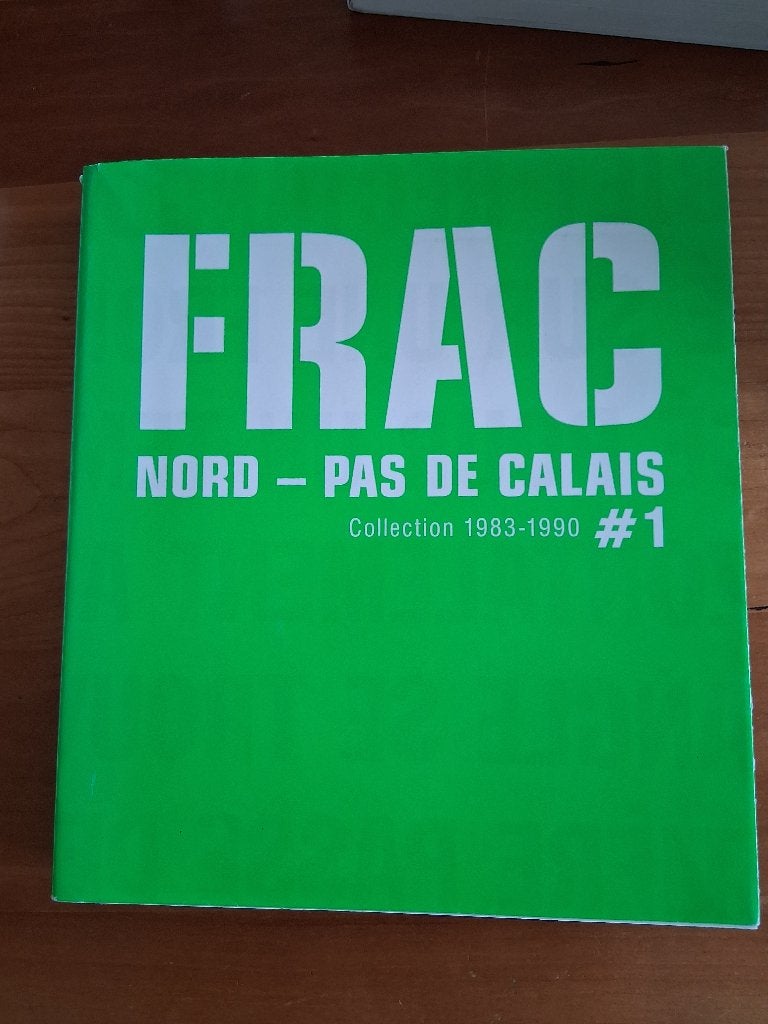 kunstboeken FRAC Nord-Pas de Calais Collection I & III, Gerard Durozoi, Ophalen of Verzenden, Zo goed als nieuw, Overige onderwerpen