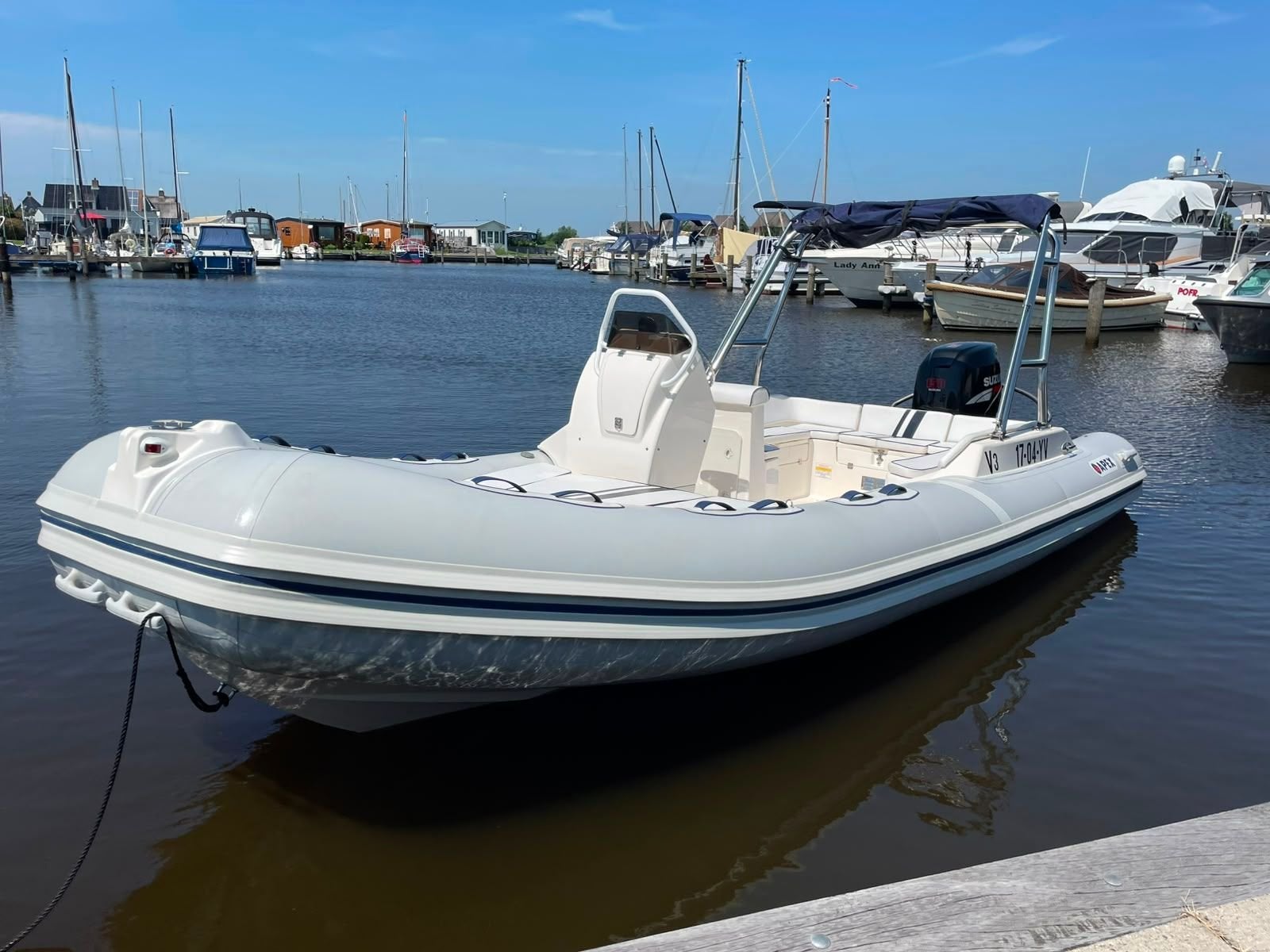 Apex a20 hypalon rib met suzuki 150pk 6cilinder, -, Zo goed als nieuw, -, -