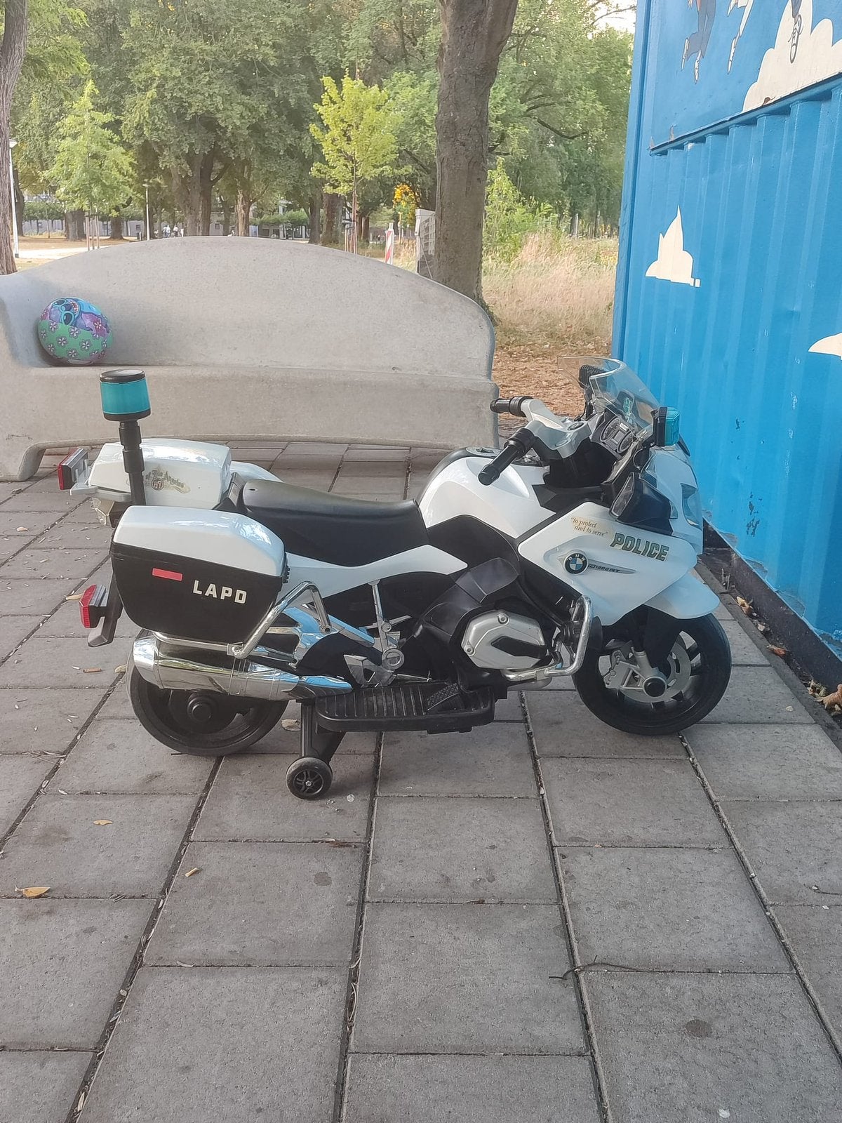 Accu politie moter, Ophalen of Verzenden, Zo goed als nieuw, Overige typen