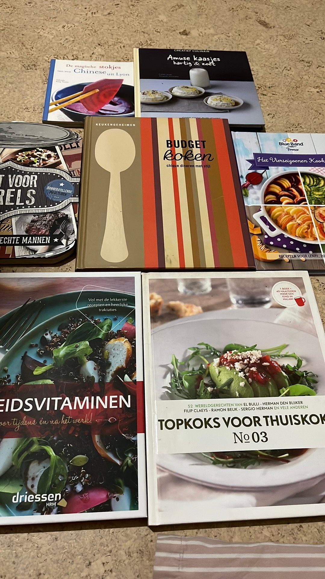 Diverse gratis kookboeken, alleen ophalen., Ophalen, Gelezen, Overige gebieden