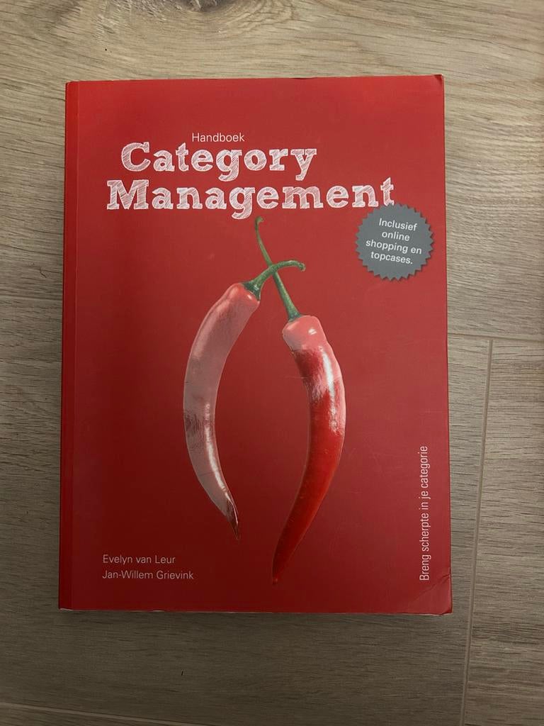 Handboek Category Management - Evelyn van Leur & Jan-Willem, Boeken, Ophalen of Verzenden, Zo goed als nieuw, Economie en Marketing