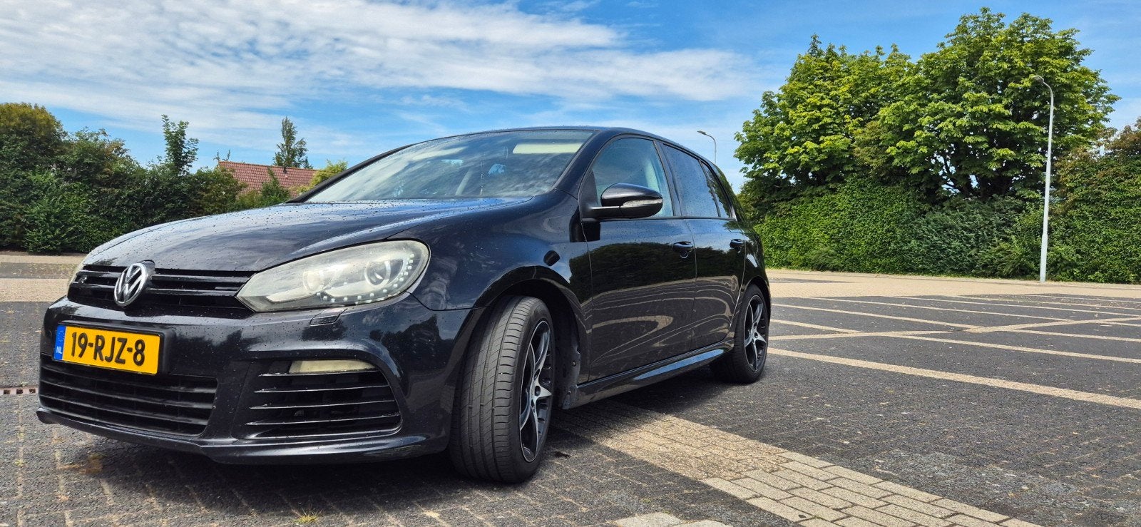 Volkswagen Golf 1.2 TSI 77KW 3D 2011 Zwart, Auto's, Voorwielaandrijving, 4 cilinders, 610 kg, Origineel Nederlands