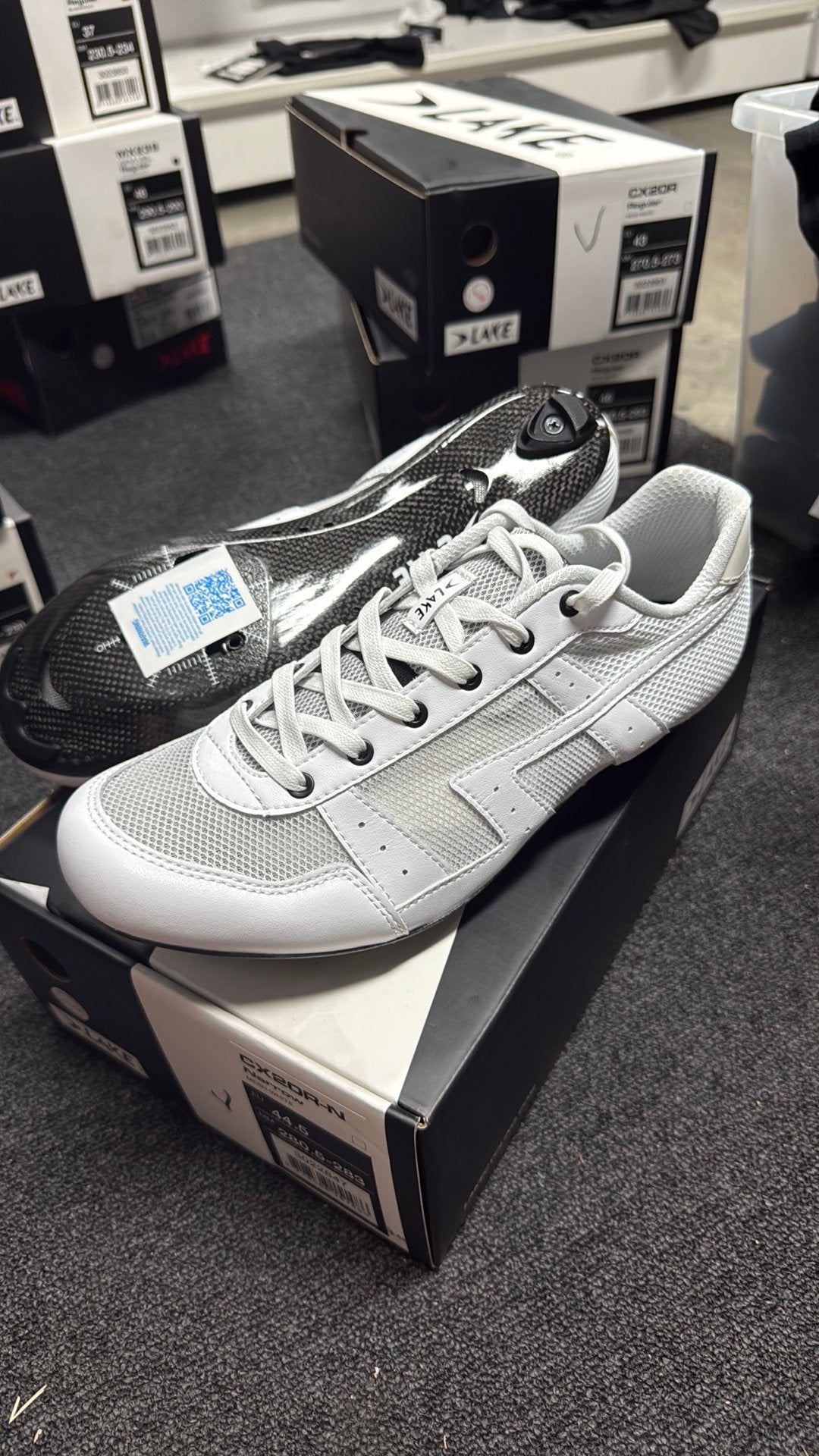 Lake cx20r wielerschoenen nieuw maat 44.5, J, Schoenen, Nieuw, Ophalen of Verzenden