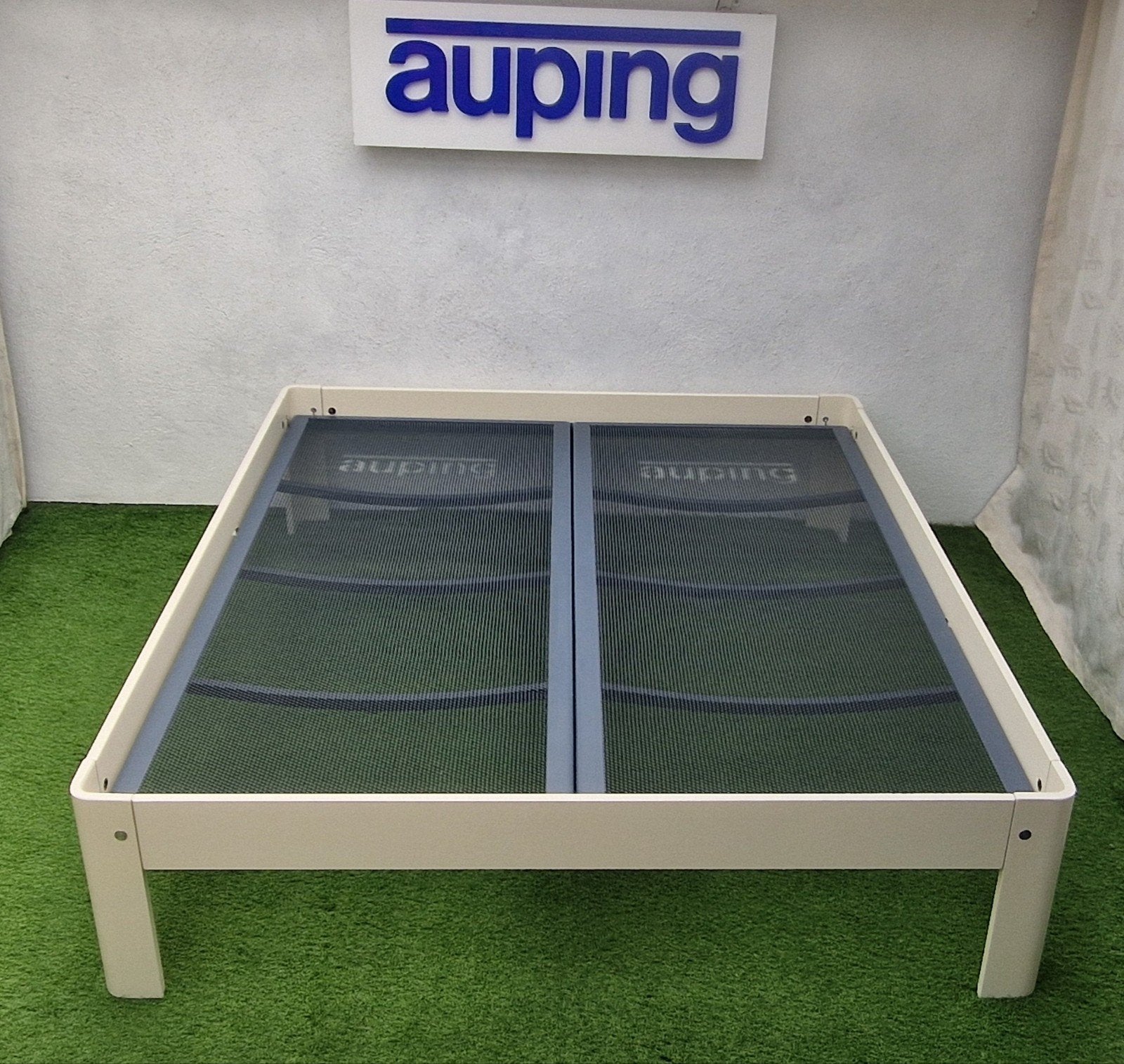 Auping Auronde Bed 160x210cm 48cm Hoog, Huis en Inrichting, ., Wit, Tweepersoons, Ophalen of Verzenden