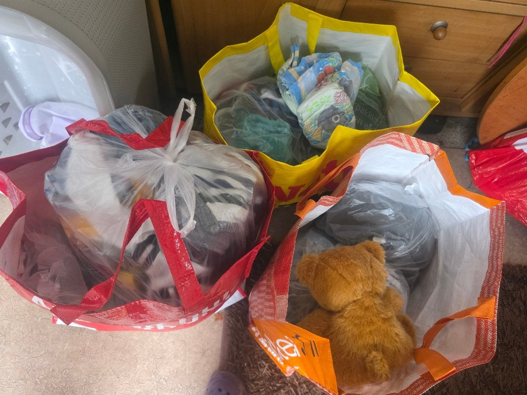 Babykleding, Ophalen, Zo goed als nieuw