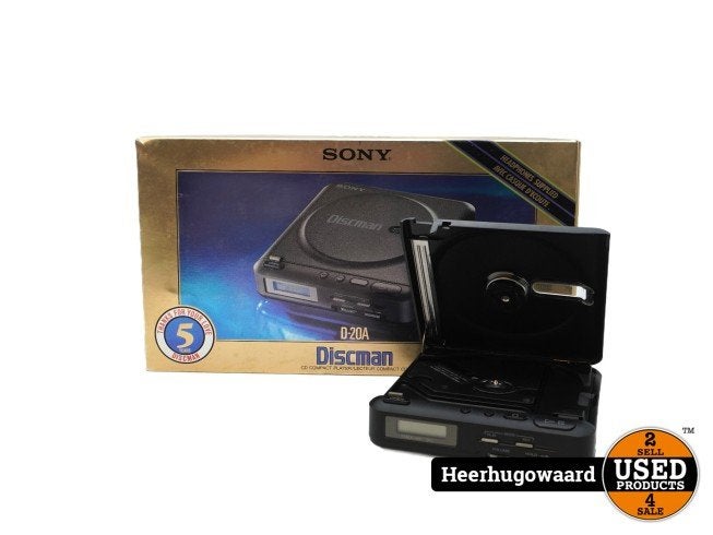 Sony D-20A Discman Compleet in Doos met Bon van 1989, Audio, Tv en Foto, Sony, Support@sony.com, 1-7-1 Konan, Minato-ku
Tokyo 108-0075
Japan