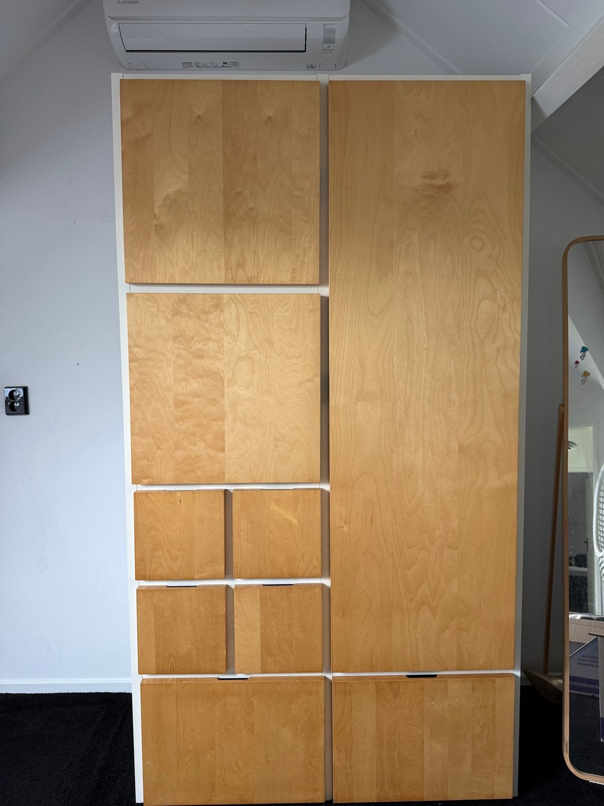 IKEA PAX kledingkast met lades en deuren, Ophalen, 100 tot 150 cm, 200 cm of meer, Zo goed als nieuw