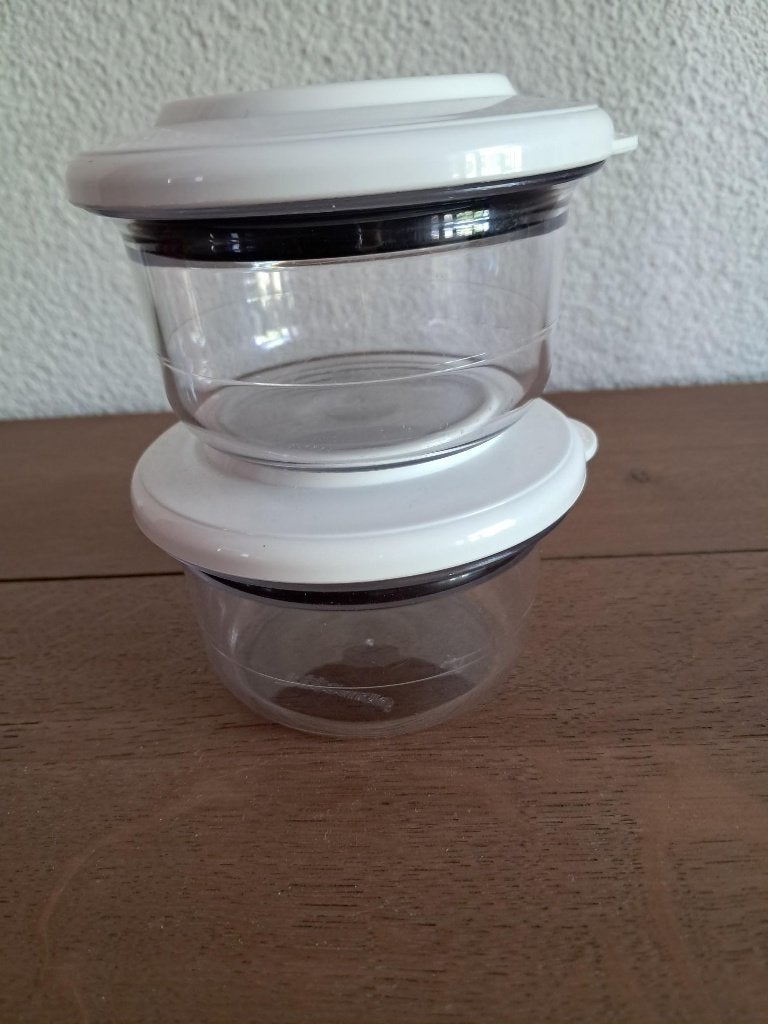 Tupperware Exclusieve Kommen set (2) 150 ml, 150 ml, Overige kleuren, Nieuw, Ophalen of Verzenden