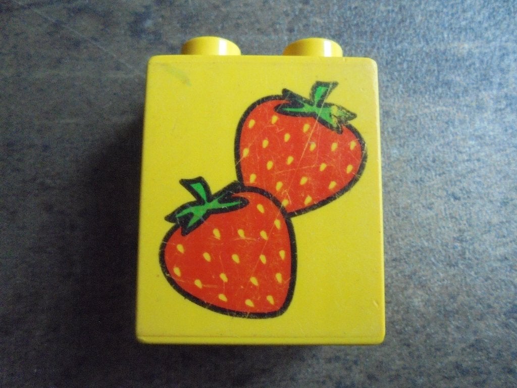Lego Duplo Brick 1x2x2 (zie foto's), Kinderen en Baby's, Ophalen of Verzenden, Gebruikt, Losse stenen, Duplo