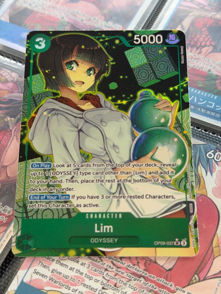 Lim OP09-037 SR Alt Art - One Piece, Ophalen of Verzenden, Zo goed als nieuw