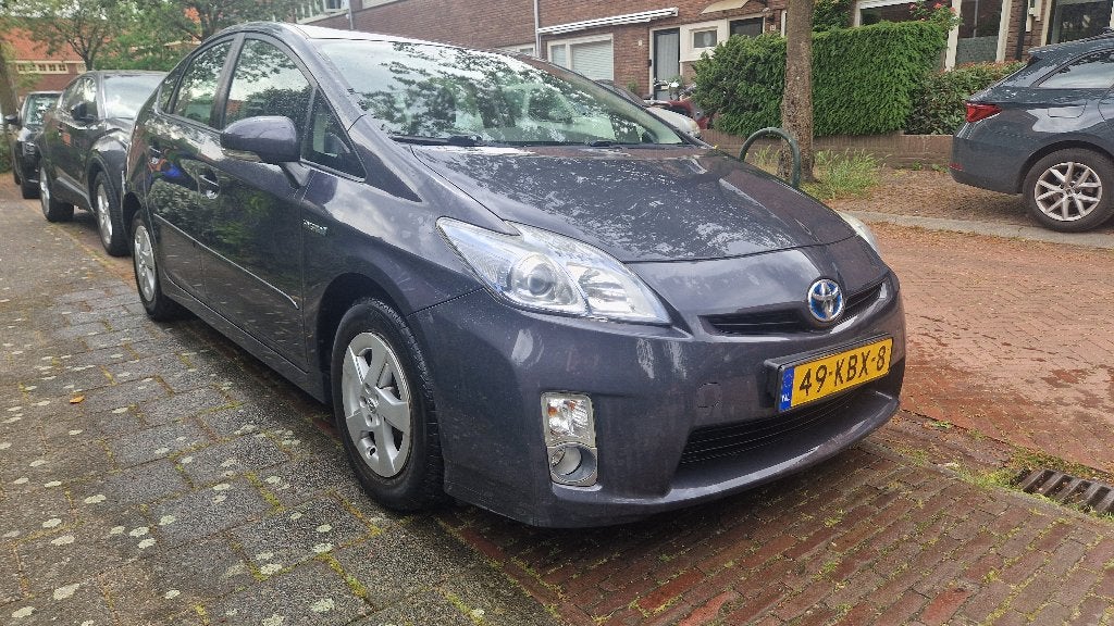 Toyota Prius 3 uit 2009 Grijs, Cruise Control, Android Auto, Auto's, 1345 kg, Stof, 4 cilinders, Origineel Nederlands