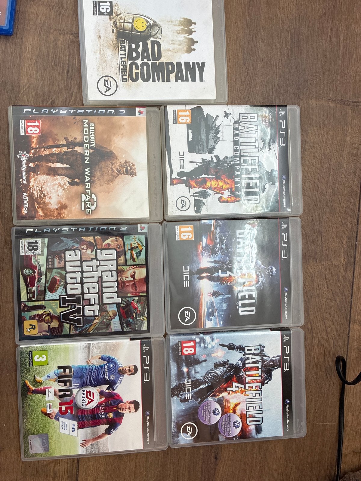 PS3 Games: Battlefield, Call of Duty, GTA IV, FIFA 15, Online, Gebruikt, Vanaf 18 jaar, Shooter