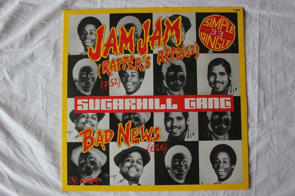 Sugarhill gang - jam jam, Cd's en Dvd's, Vinyl Singles, Gebruikt, Maxi-single, Ophalen of Verzenden, Pop