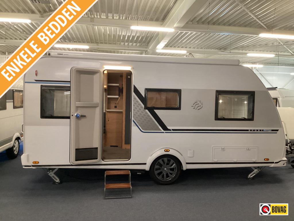 Knaus Sport E-Power Selection 460 EU Mover/ omnistor, Caravans en Kamperen, Schokbreker, Tot en met 2, Bedrijf, Treinzit