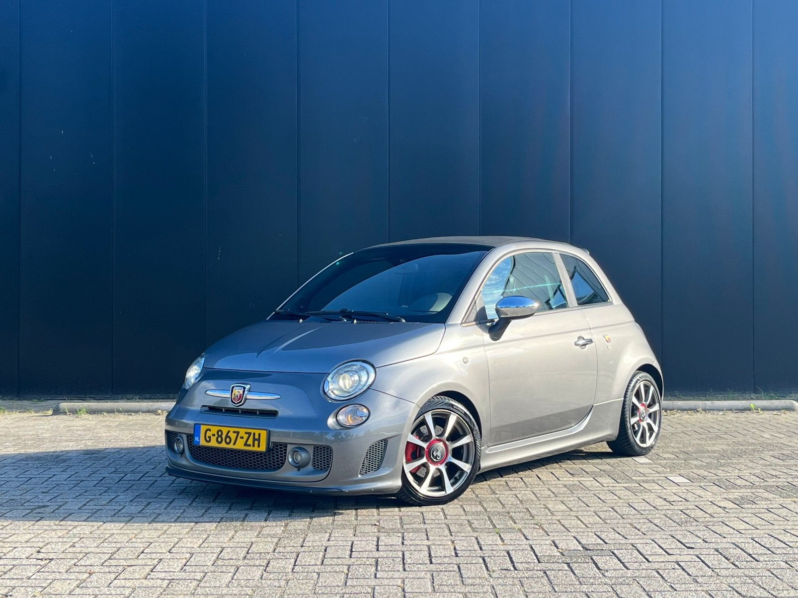 Fiat 500 C 1.4 Abarth 500 Turismo - Cabriolet - Automaat, USB, 40 €/maand, 4 cilinders, Cabriolet