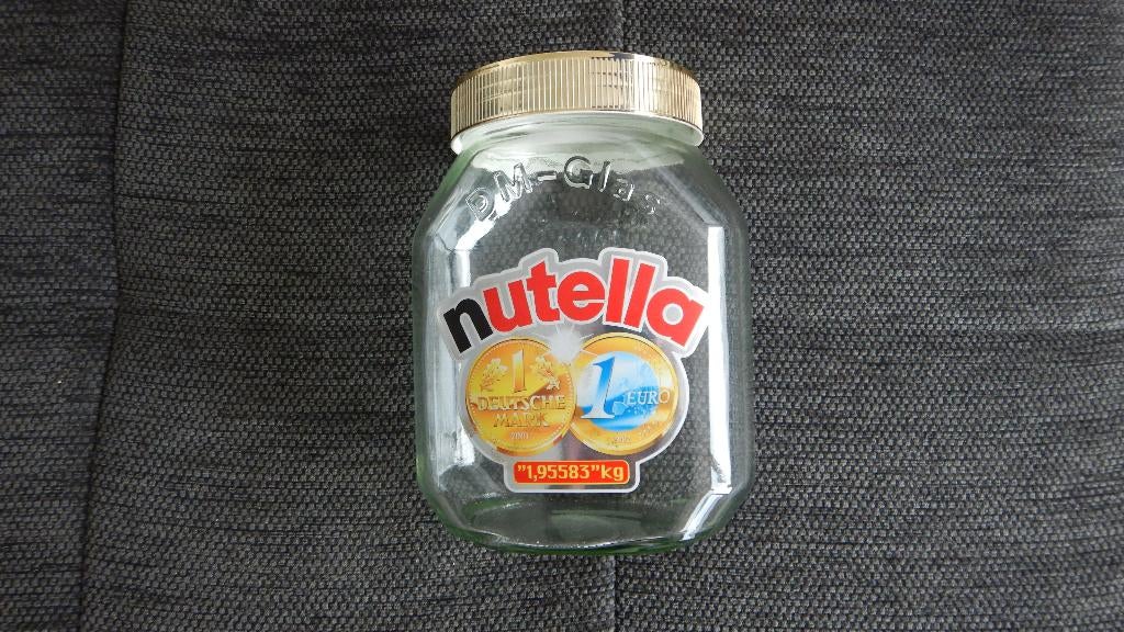 nutella jubileum mark euro, Ophalen of Verzenden, Zo goed als nieuw, Overige typen