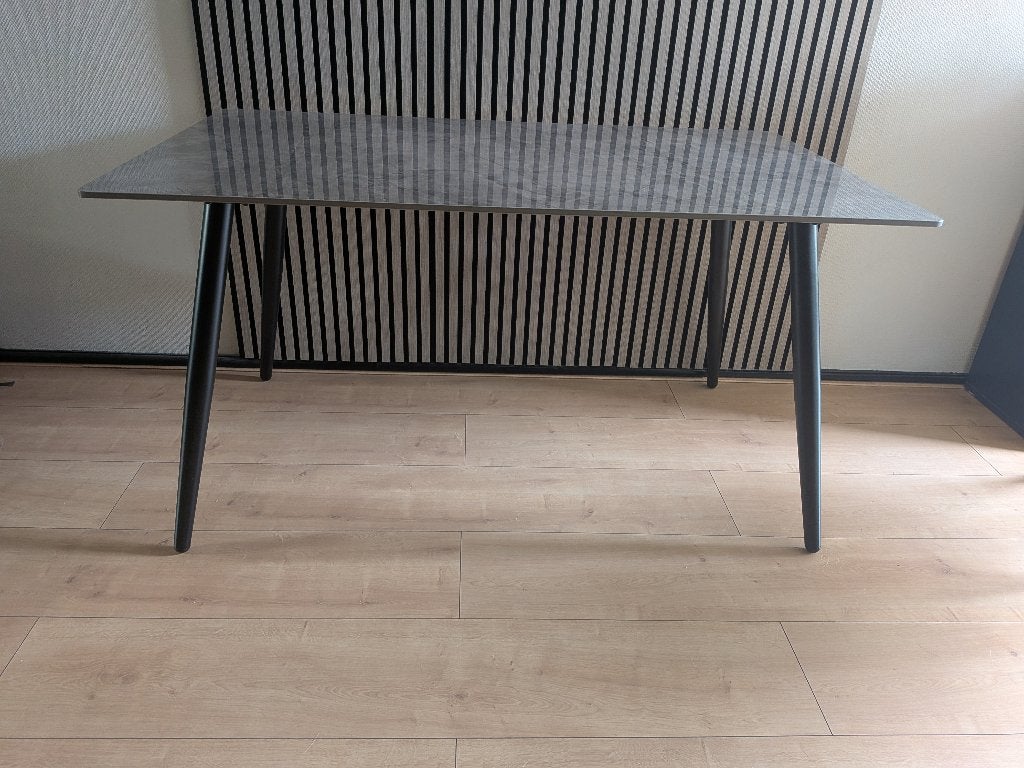 Eettafel keramiek, Huis en Inrichting, Tafels | Eettafels, Ophalen, Overige materialen, 100 tot 150 cm, 50 tot 100 cm