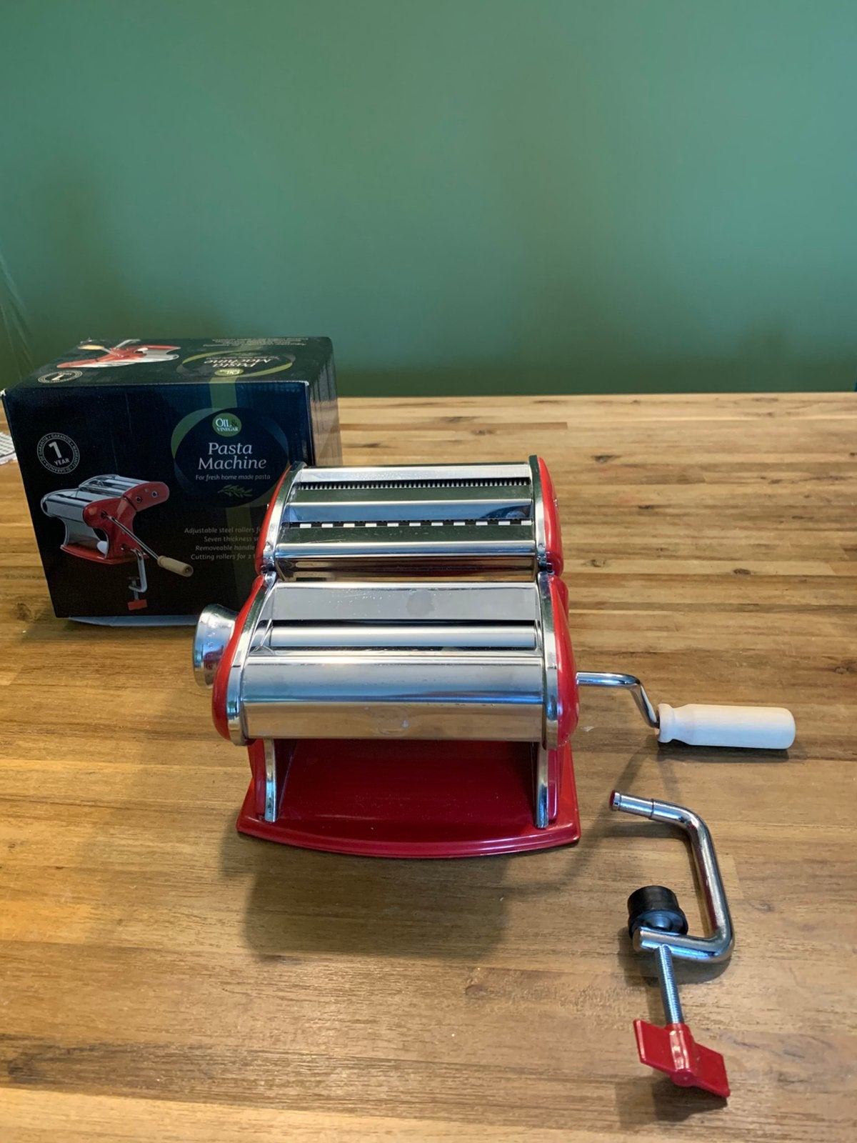 Pasta Machine (Oil & Vinegar) – roestvrijstaal, Ophalen, Zo goed als nieuw