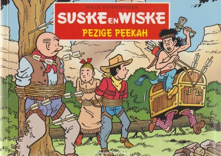 Suske en Wiske # pezige Peekah (oblong), Boeken, Stripboeken, Eén stripboek, Ophalen of Verzenden, Zo goed als nieuw