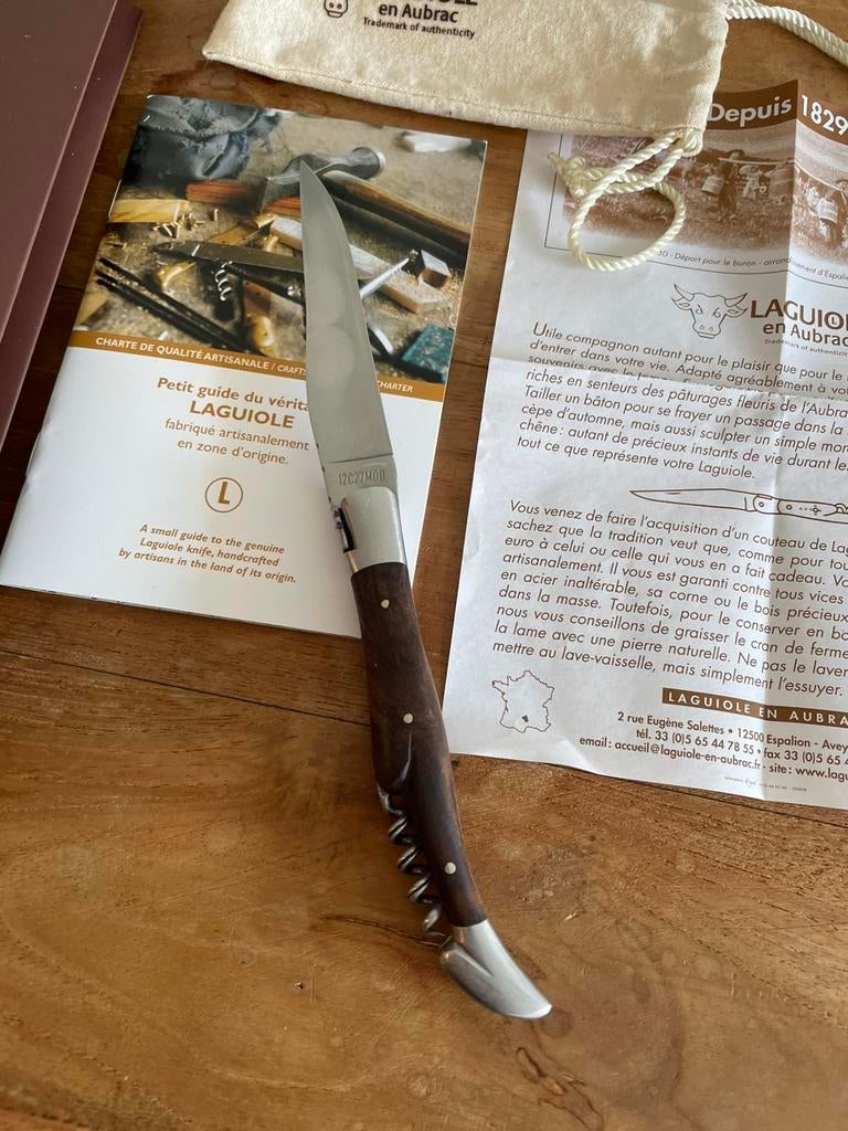 Laguiole en Aubrac mes en kurkentrekker, Ophalen, Overige soorten, Mes of Dolk