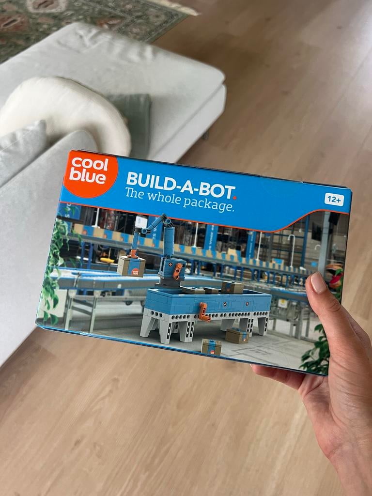 Coolblue Build-A-Bot Bouw-Robotarm (LEGO-stijl), Ophalen, Nieuw, Overige merken