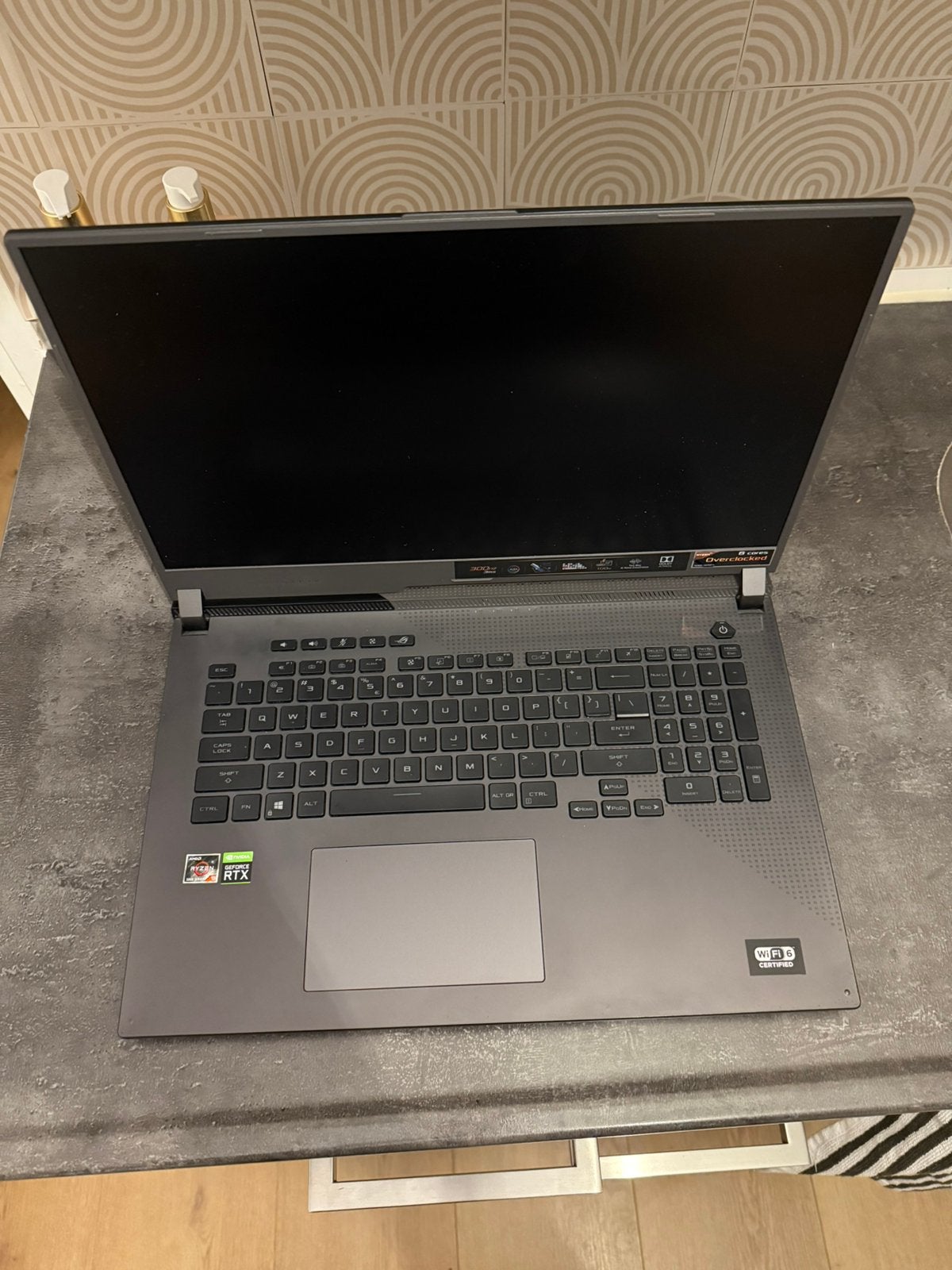 Asus ROG Strix G17 Game Laptop Defect, Ophalen of Verzenden, Zo goed als nieuw, 15 inch